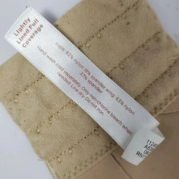 Women's CACIQUE Invisible Backsmoother Lightly Lined Full Coverage Bra 44DD - Picture 6 of 7